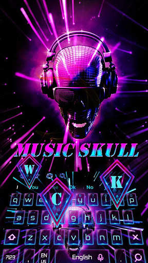 Music Skull Keyboard screenshot 2