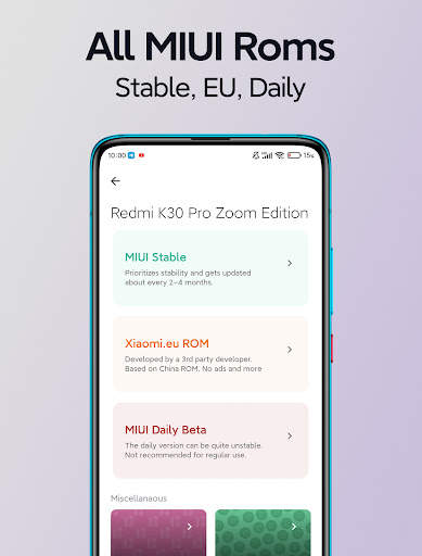 MIUI Downloader screenshot 2