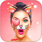 Snap Cat Face icon