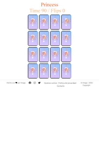 Memory Game - Princesses screenshot 10