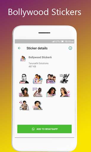 Bollywood Funny Sticker screenshot 4