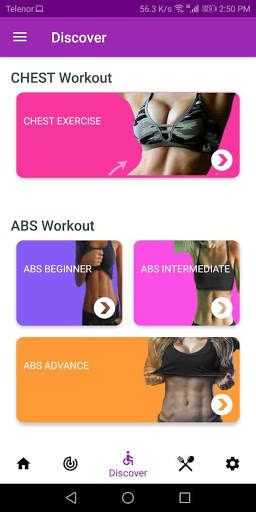 Female Fitness: Workout For Women 28Days Challenge screenshot 3