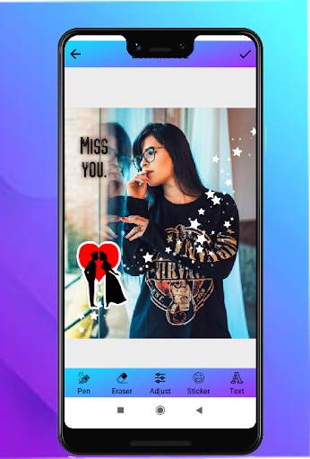 Photo Editor With Glitter Effects 4 تصوير الشاشة