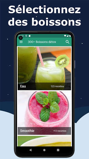 Plus de 300 boissons détox faciles et saines screenshot 1