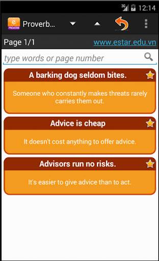 English Proverbs & Sayings screenshot 4