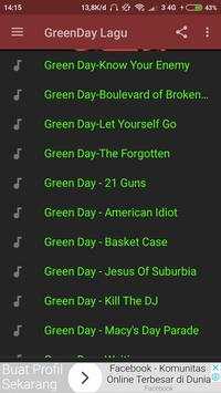 GreenDay Lagu kompilasi screenshot 3