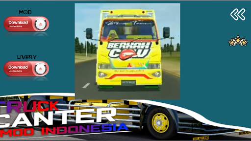 Truck Canter Mod Indonesia screenshot 7