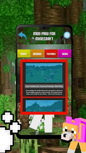 Mod Paw for Minecraft screenshot 4