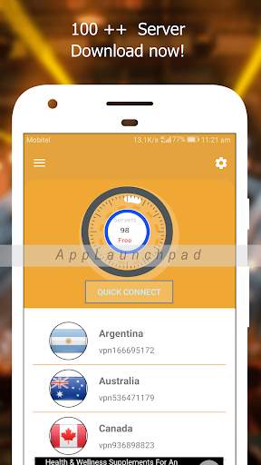 Magic VPN screenshot 3