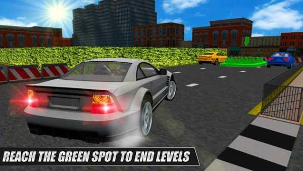 Paralell car parking realistic town game screenshot 1