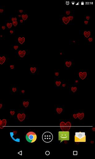 Stained Hearts Live Wallpaper screenshot 2