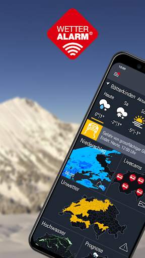 Wetter Alarm Schweiz - Meteo screenshot 1