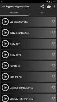 Led Zeppelin Ringtones Free 6 تصوير الشاشة
