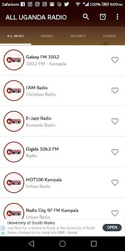 Uganda Radio Station Listing screenshot 2