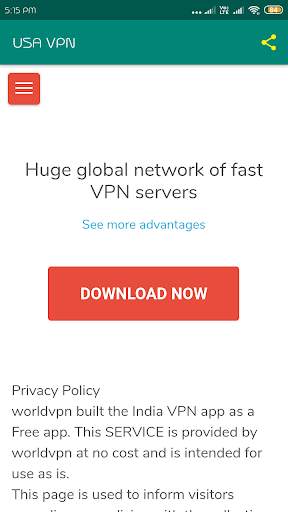 USA VPN - High Speed VPN Proxy Unblock Sites screenshot 2