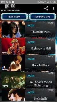 AC/DC ~ The Best Video Music MP3 Offline 3 تصوير الشاشة
