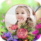 Beautiful Rose Garden Photo Frame Application 1.0