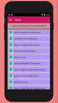 How to Improve Concentration скриншот 2