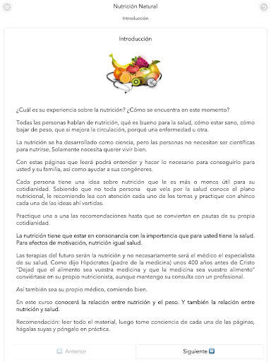 Curso de Nutrición Natural screenshot 9