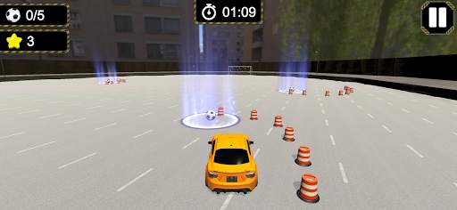 Game Sepak Bola Striker Mobil 3D screenshot 2