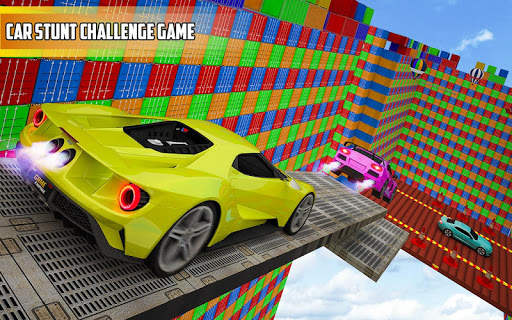 Impossible Stunt Driving- Action Car Racing 2019 screenshot 2