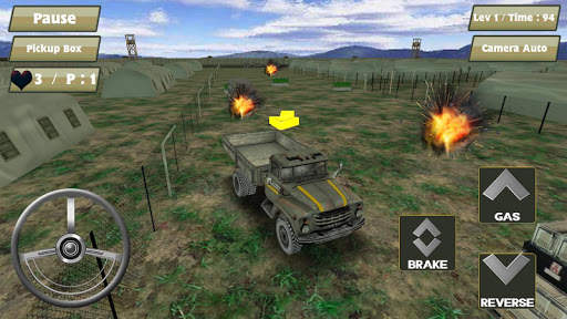Army Truck Battle 3D screenshot 2