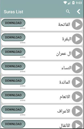 Quran online screenshot 4