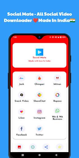 Social Mate - All Social Video Downloader screenshot 1