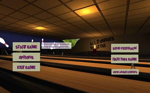 10 Zombie Bowling screenshot 9