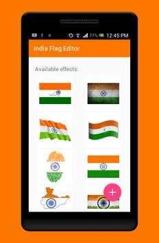 Indian Flag Photo Editor screenshot 1