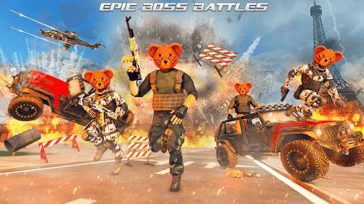 Teddy Bear Gun Shooting Strike: Sniper Shooting screenshot 2