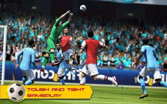 Pertandingan sepak bola kiper sepakbola 2018 screenshot 1