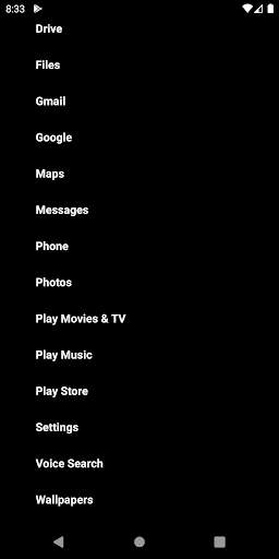 Minimalist Launcher screenshot 2