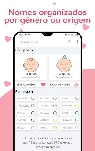 Nome de Bebê screenshot 1