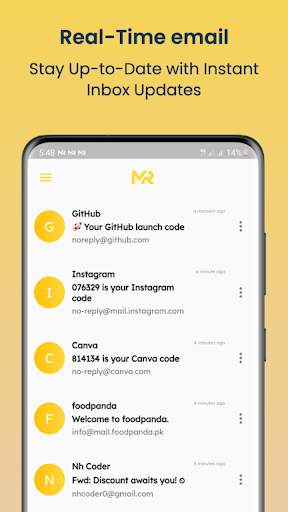 MailRush - Temp Mail screenshot 4
