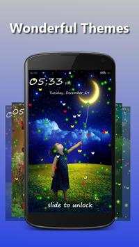 Lockscreen - Butterfly&Firefly screenshot 1