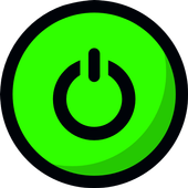 flashlight on off icon