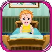 Baby is sick Girls Games logo
