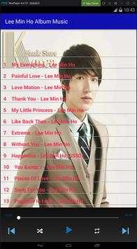 Lee Min Ho Album Music screenshot 2