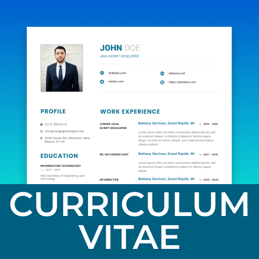 Curriculum Vitae App icon