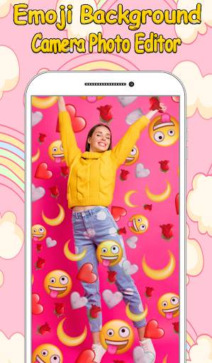 Emoji Background Photo Editor 2 تصوير الشاشة