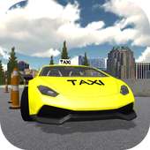 Prado Taxi Driving School 3D logo
