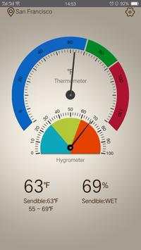 Thermometer&Hygrometer(Dialplate) screenshot 1