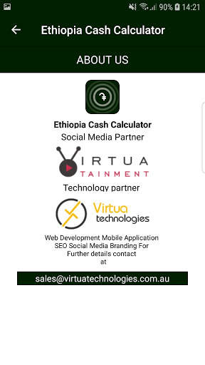 Ethiopian Handy Cash Calculator Plus screenshot 3