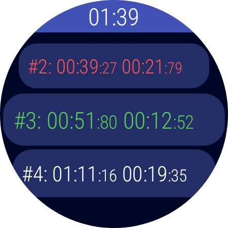 Stopwatch (Wear OS) screenshot 16