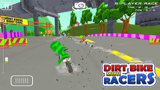Kids Racing Mini Bike - 3D Boys Dirt Bike race Fun screenshot 4