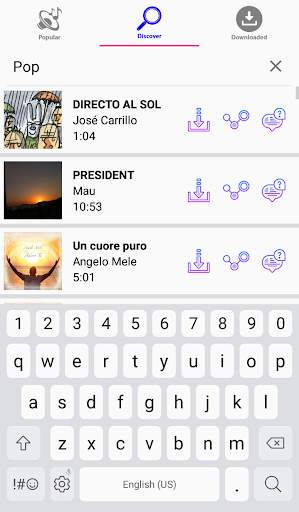 MP3 Music Downloader screenshot 4