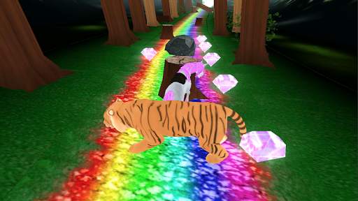 Unicorn Dash Jungle Run 3D screenshot 2