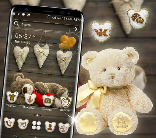 Teddy Bear Launcher Theme screenshot 1