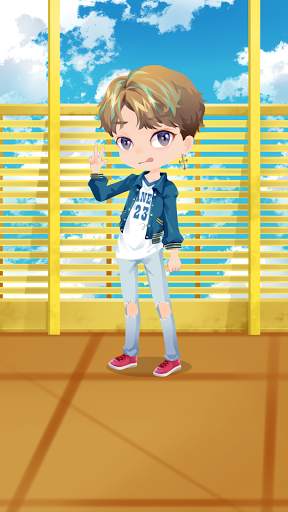 BTS Chibi Dress-up Game!!! ★Dress the stars★ screenshot 4